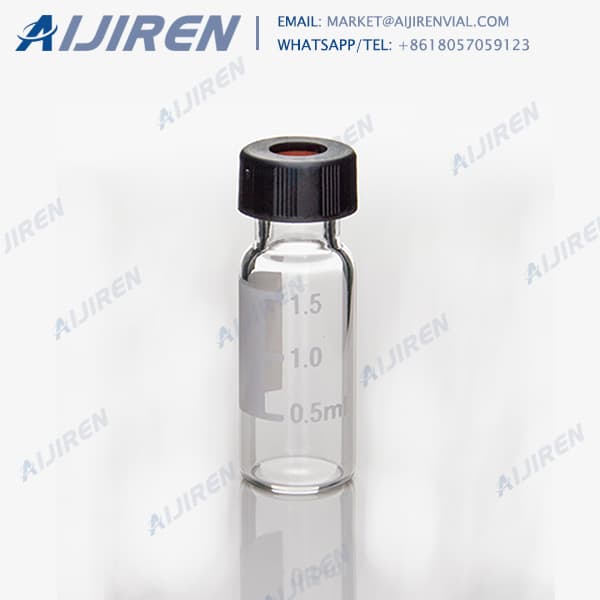 <h3>laboratory consumables autosampler sample vials silicone/PTFE </h3>
